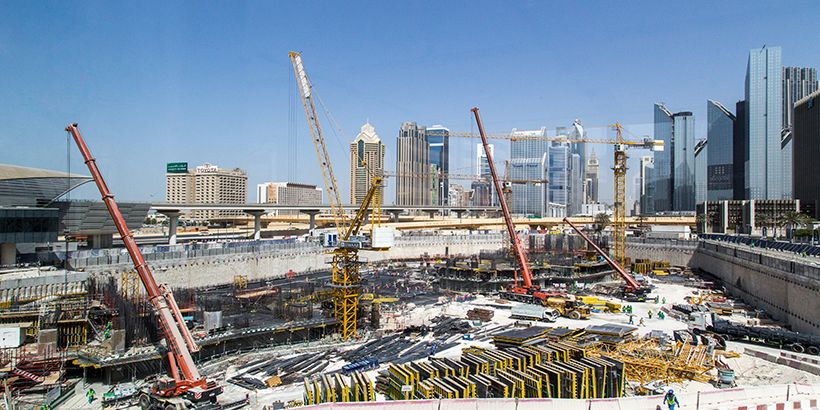 أعمال المقاولات العامة والإنشاءات
